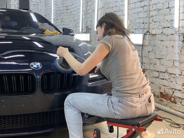 Полировка кузова автомобиля, детейлинг, керамика