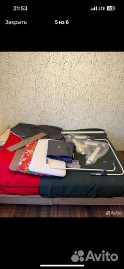 Колыбель для новорожденных приставная