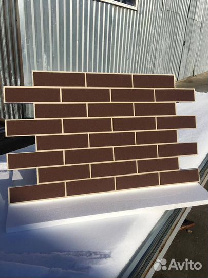 Фасадные термопанели под кирпич