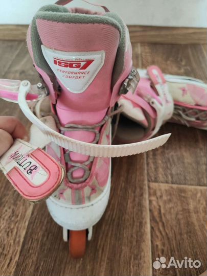 Ролики детские раздвижные размер 30-33