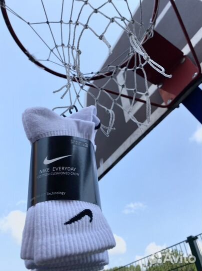 Носки Nike Evryday Crew x3 white