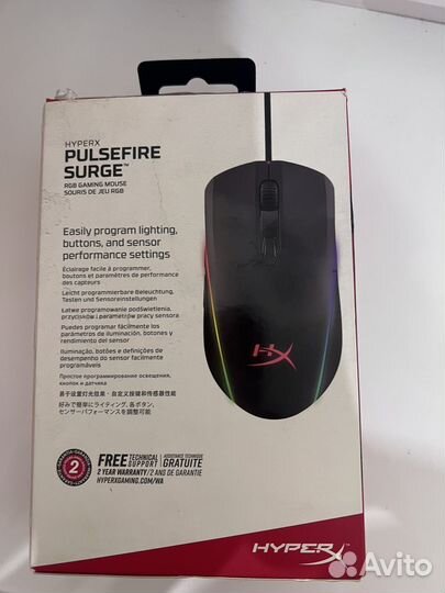 Игровая мышь hyperx Pulsefire Surge