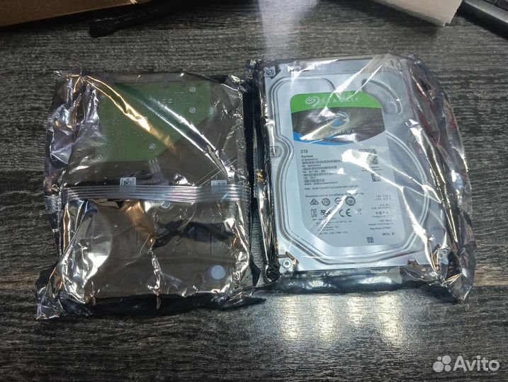 Жесткий диск новый 3TB Seagate SkyHawk