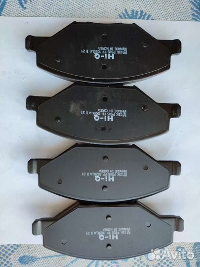 Колодки тормозные передние VW Polo Sedan