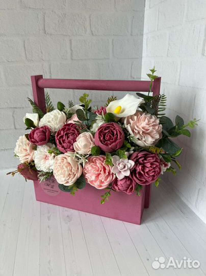 Букеты из мыла