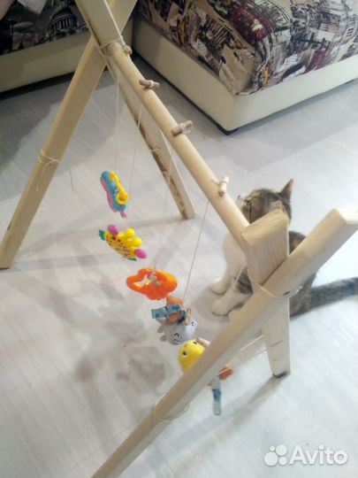 Деревянный тренажер Монтессори