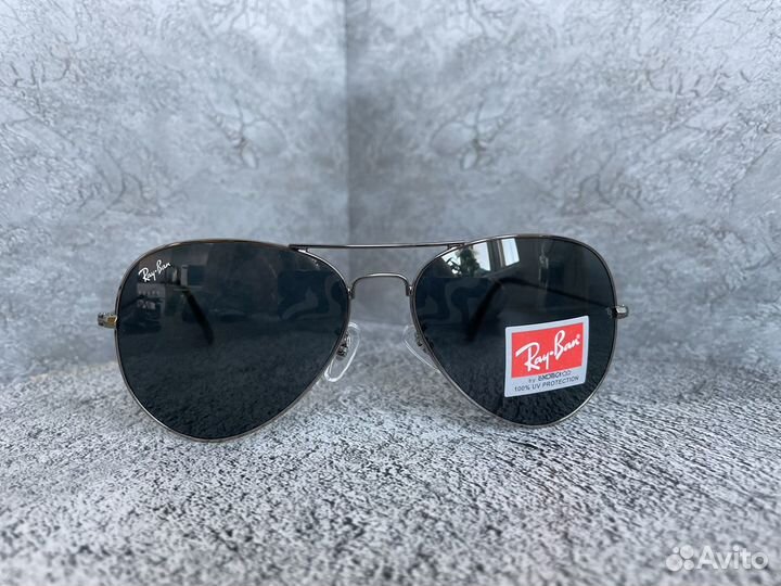 Солнцезащитные очки Ray Ban Aviator стекло