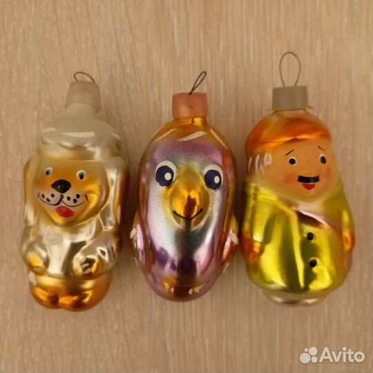 Редкие елочные игрушки СССР из Простоквашино