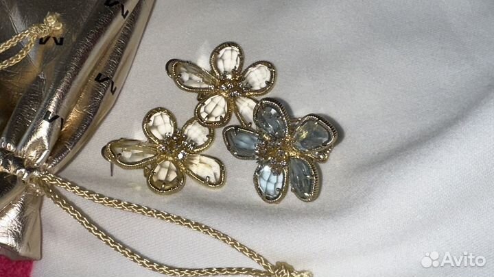 Серьи и кольцо