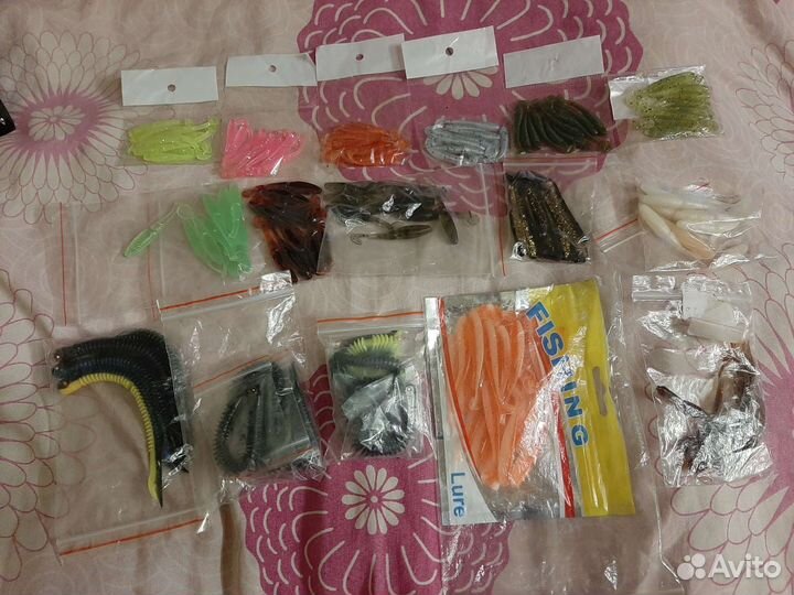 Приманки силиконовые