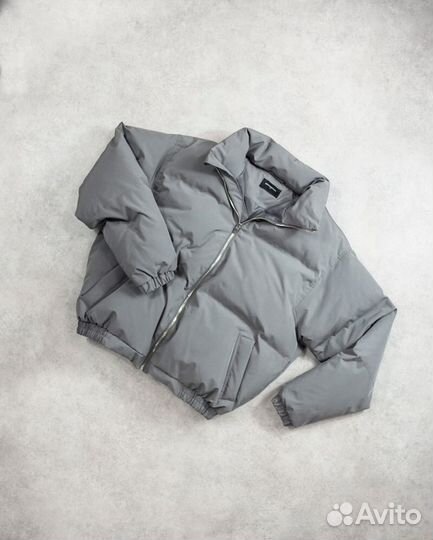 Куртка (зима-осень) - puffer jacket - grey