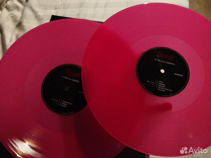 Slipknot 5. The Gray Chapter Pink Vinyl винил 2LP