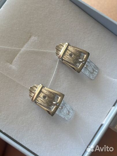 Серебряные серьги stile me Cinturino