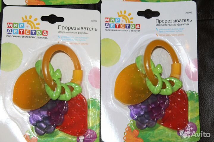 Новые прорезыватели для зубов