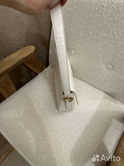 Сумка клатч белая