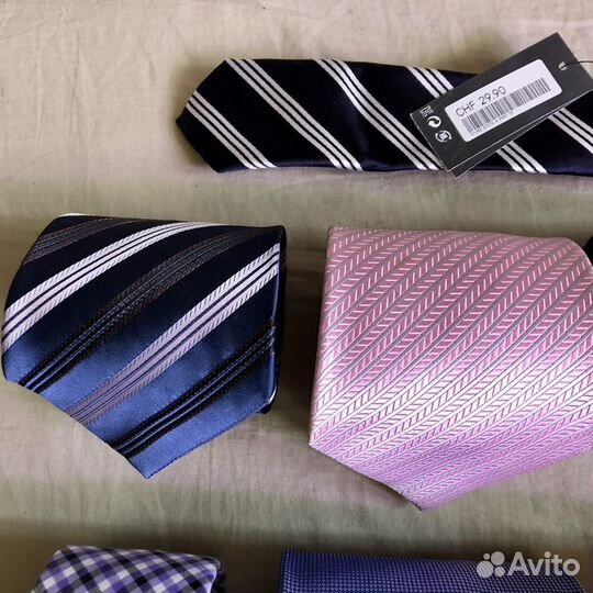 Галстуки мужские h&м, stokman, carlo pioni