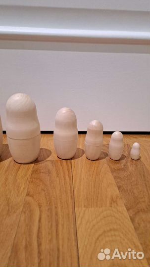 Заготовка матрёшка деревянная для росписи 7 в 1й