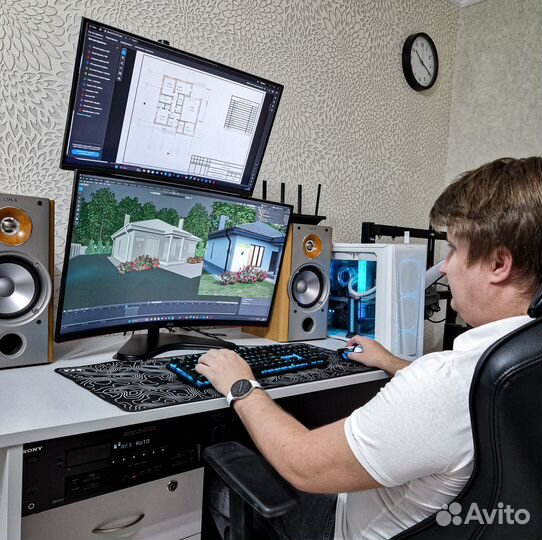 Проектирование жилых домов коттеджей