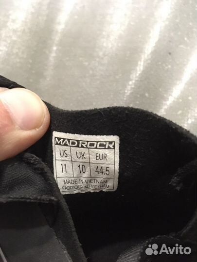 Скальные туфли Mad rock (скальники)