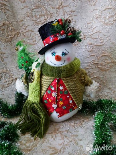 Интерьерный Снеговик Декабрюша