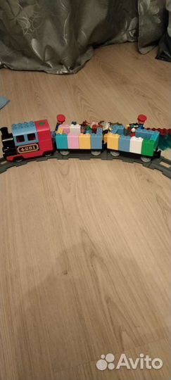 Lego duplo поезд железная дорога