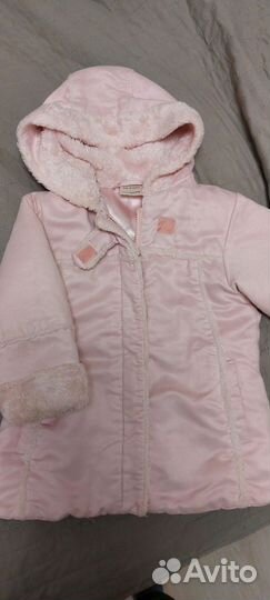 Пальто для девочки 92-98