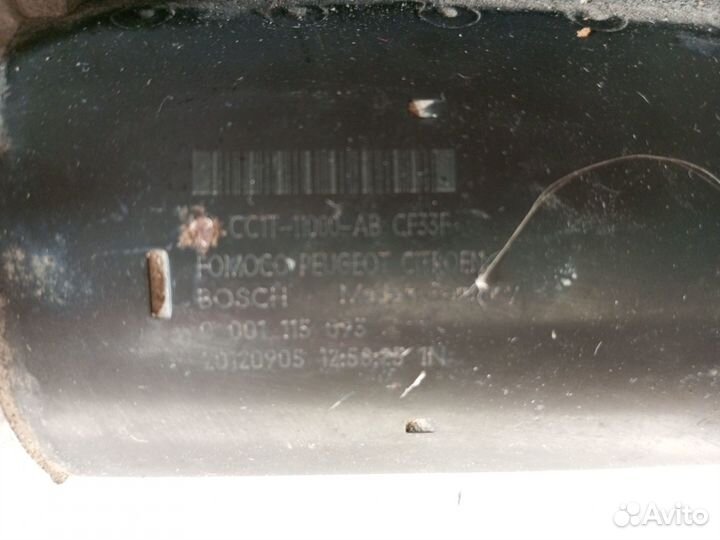 Стартер citroen jumper