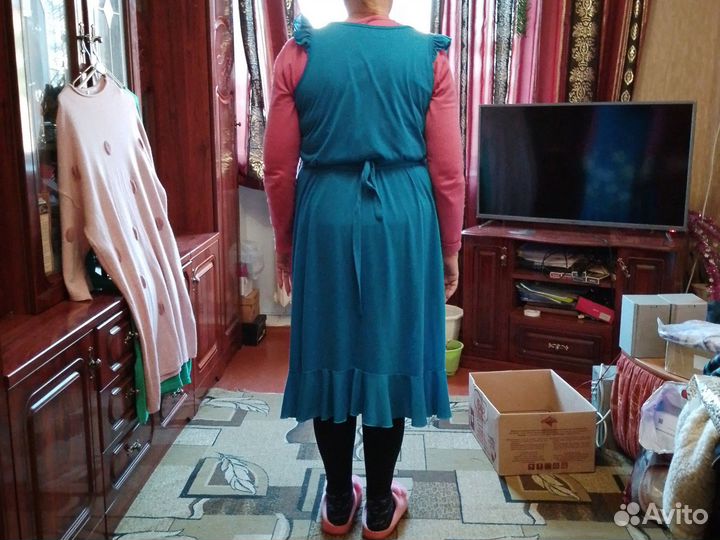 Халат женский, трикотаж