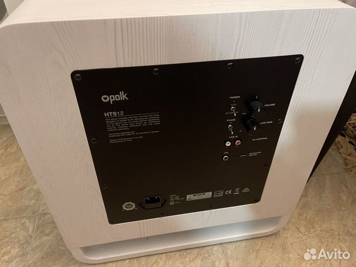 Сабвуфер активный Polk Audio HTS 12