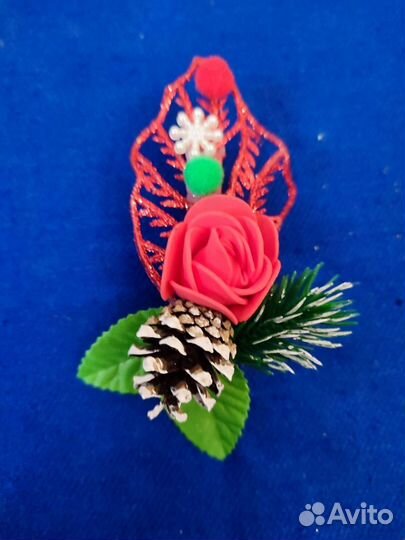 Новогодние игрушки ручной работы. Поделка