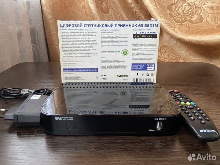 Ресивер триколор HD GS B 520