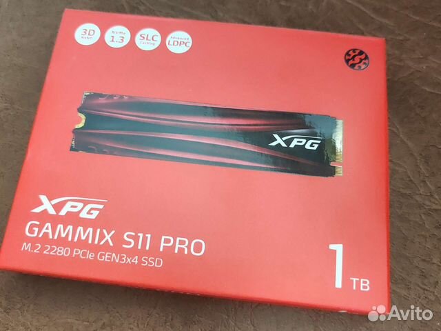 SSD диск adata Gammix S11 Pro 1тб