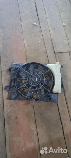 Кожух вентилятора киа рио 3