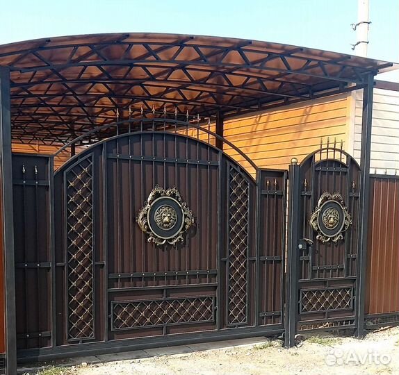 Навес под ключ