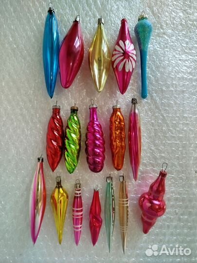 Ёлочные игрушки СССР