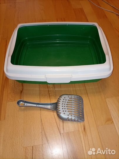 Лоток+лопатка комплект для кошек