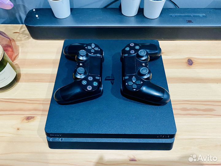 Sony PS4 Slim 1Tb / игры / 3я ревизия