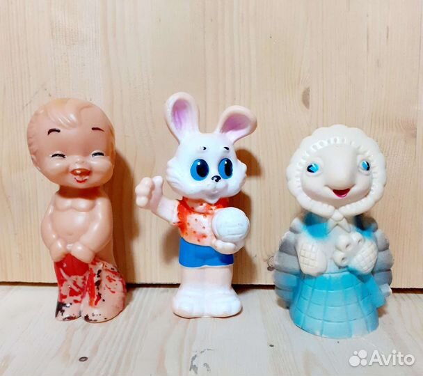 Советские резиновые игрушки