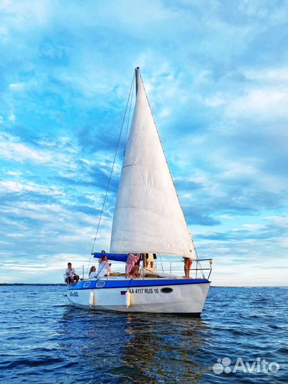 Аренда катера яхты прогулки Казань