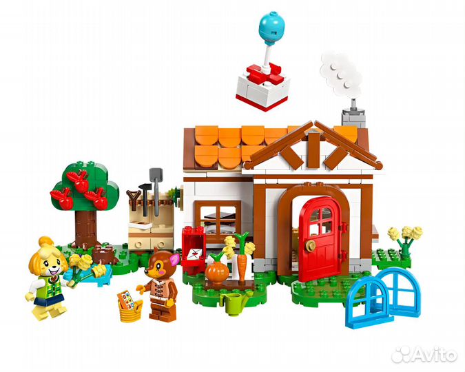 Lego Animal Crossing Посещение дома Изабель 77049