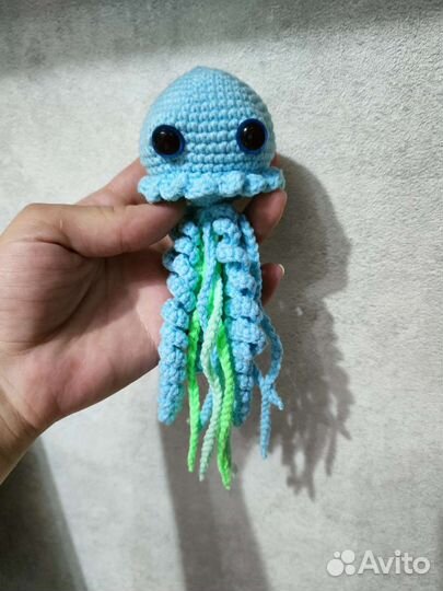 Погремушка. Ручная работа. Медуза