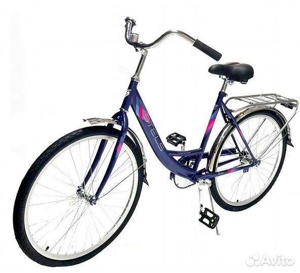 26 Stels Navigator 245 велосипед с корзинкой