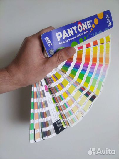Веер Pantone process guide для шелкографии