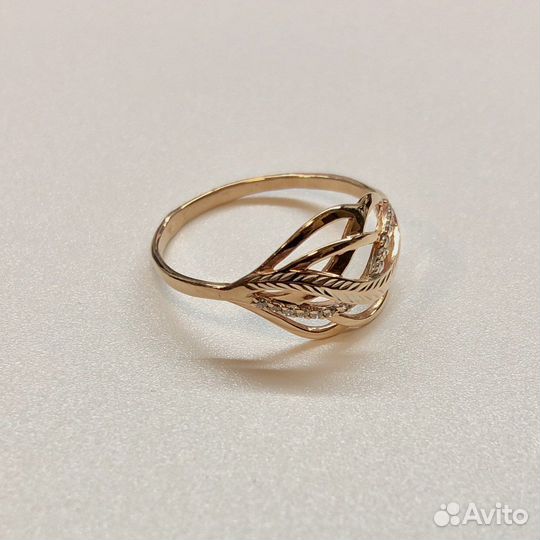 Золотое кольцо 585 пробы
