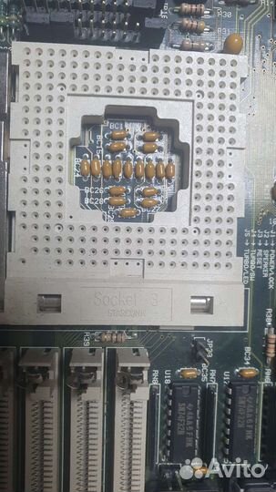 Материнская плата Socket 3