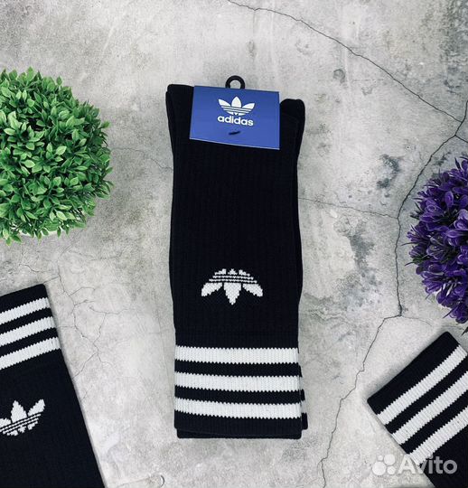 Носки Adidas оригинал Solid Crew