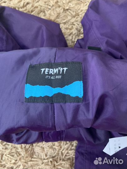 Женские болоньевые утеплнённые брюки termit