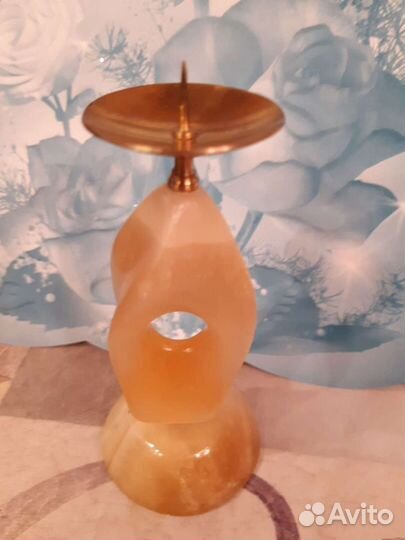 Подсвечник. Шкатулка Цветок из мыла