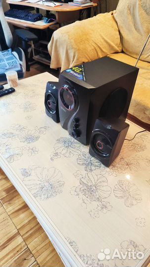 Колонки 2.1 Ginzu 40w