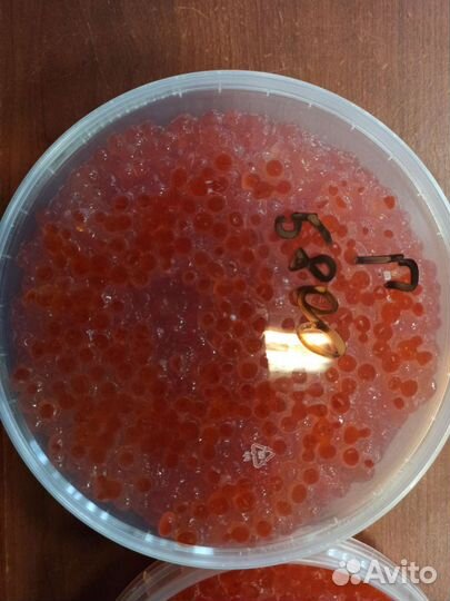 Красная икра горбуши